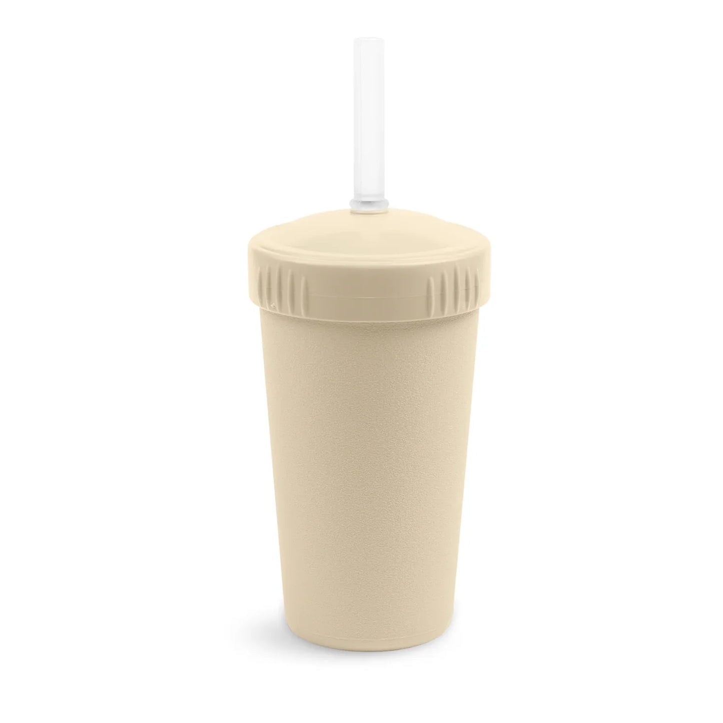 Re-Play Straw Cup with Reusable Straw - Sand