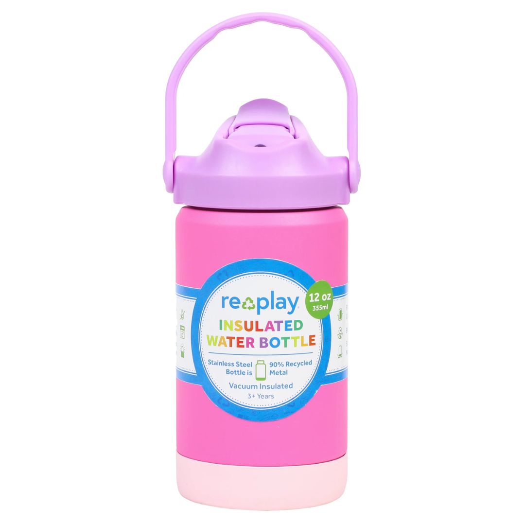 Re-Play 355ml Insulated Water Bottle - Princess