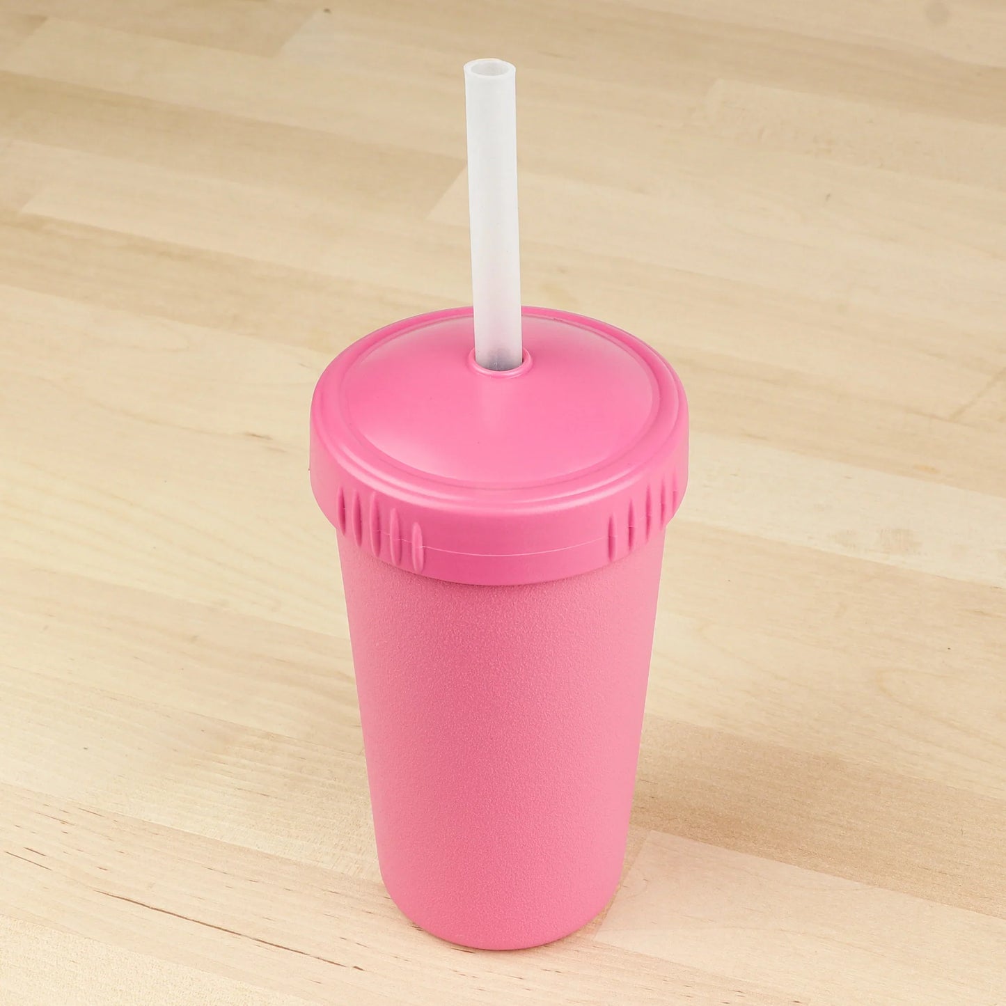 Re-Play Straw Cup with Reusable Straw - Bright Pink