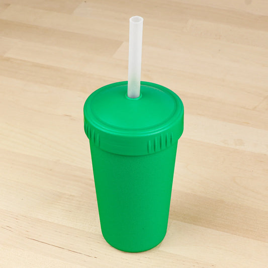 Re-Play Straw Cup with Reusable Straw - Kelly Green