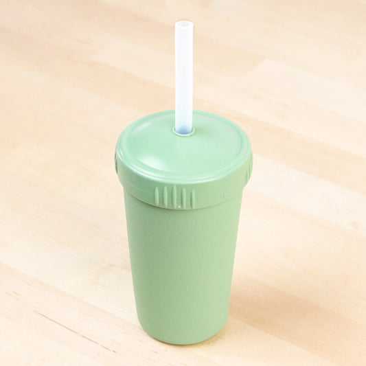 Re-Play Straw Cup with Reusable Straw - Sage