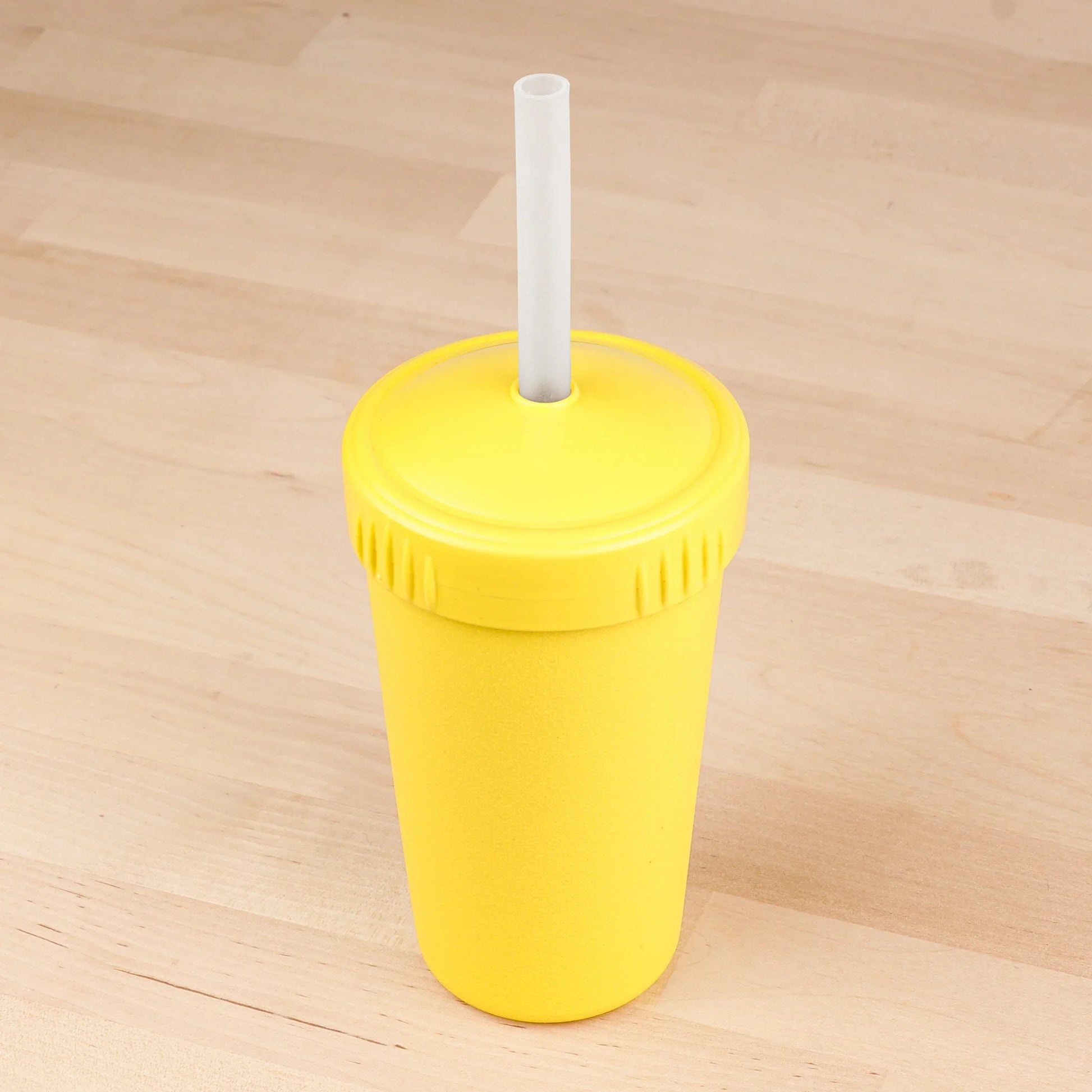 Re-Play Straw Cup with Reusable Straw - Yellow