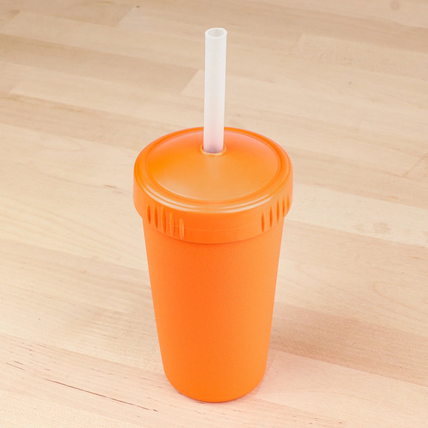 Re-Play Straw Cup with Reusable Straw - Orange