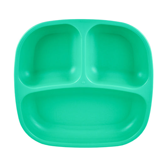Replay Divided Plate Aqua