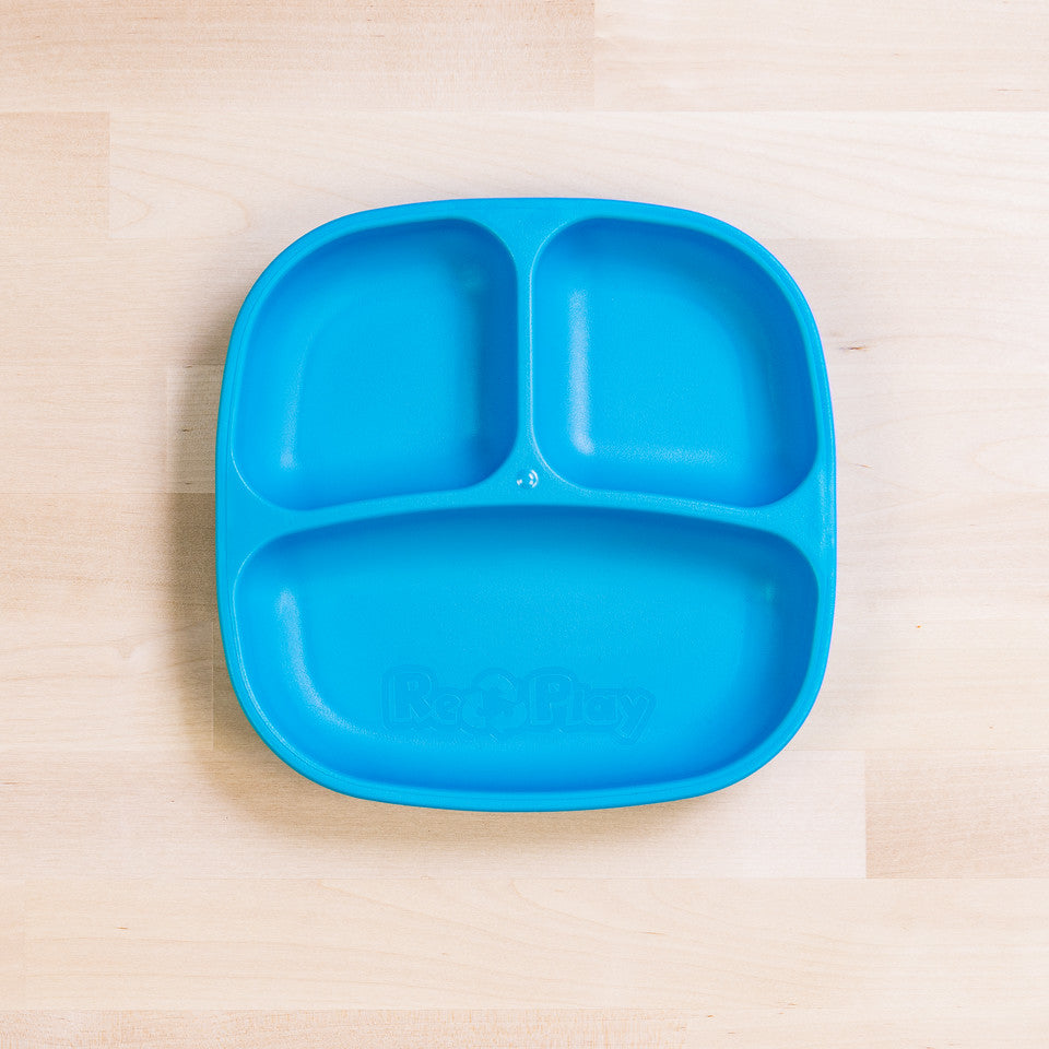 Re-Play Divided Plate - Sky Blue – Re-Play Australia