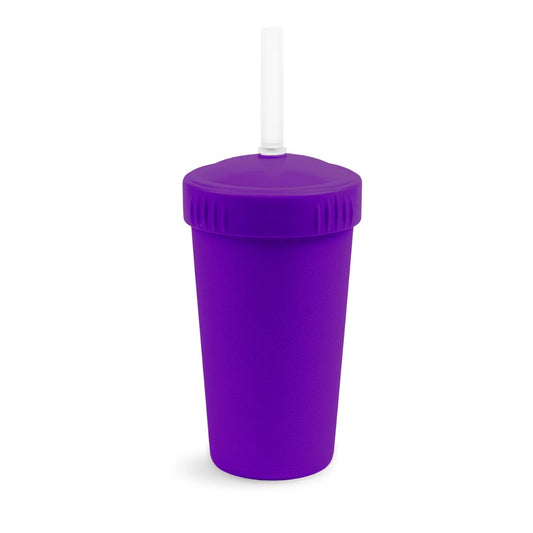 Replay Straw Cup with Reusable Straw - Amethyst