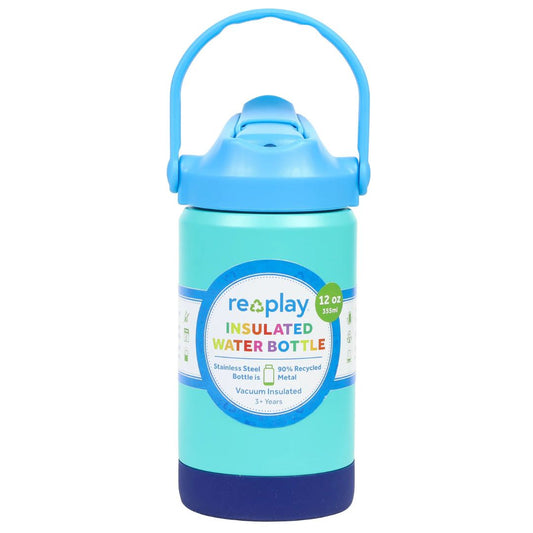 Re-Play 355ml Insulated Water Bottle - True Blue