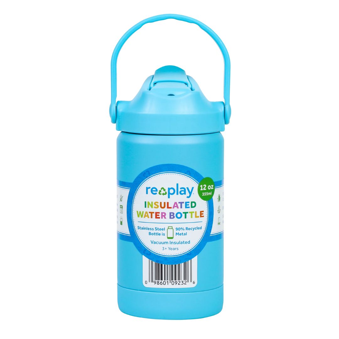 RP-SP-SSWaterBottle-PoolBlue - Replay 355ml Water bottle Pool blue.jpg