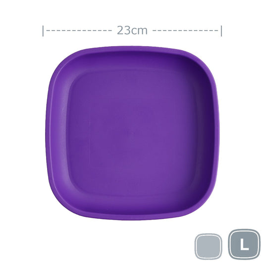 Replay Large Flat Plate - Amethyst