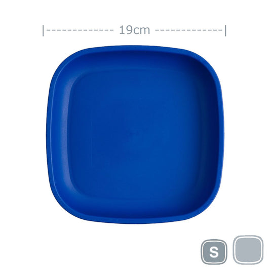 Replay Flat Plate - Navy Blue